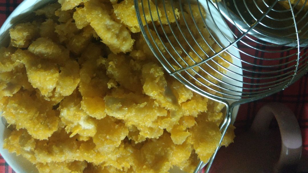 自制了鸡米花和番茄酱,味道香脆美味,一看就会