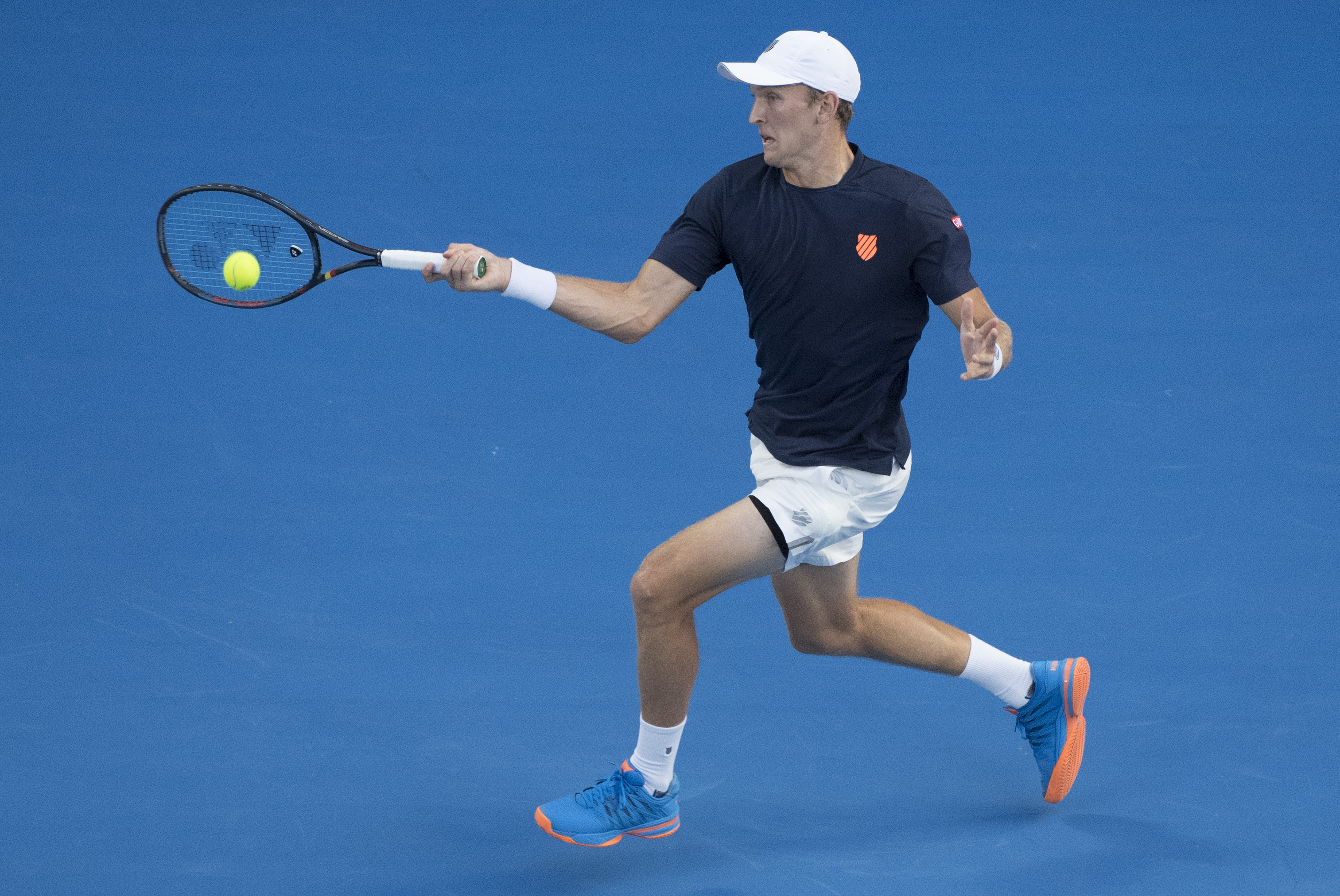 网球——澳网男单:焦科维奇首轮晋级