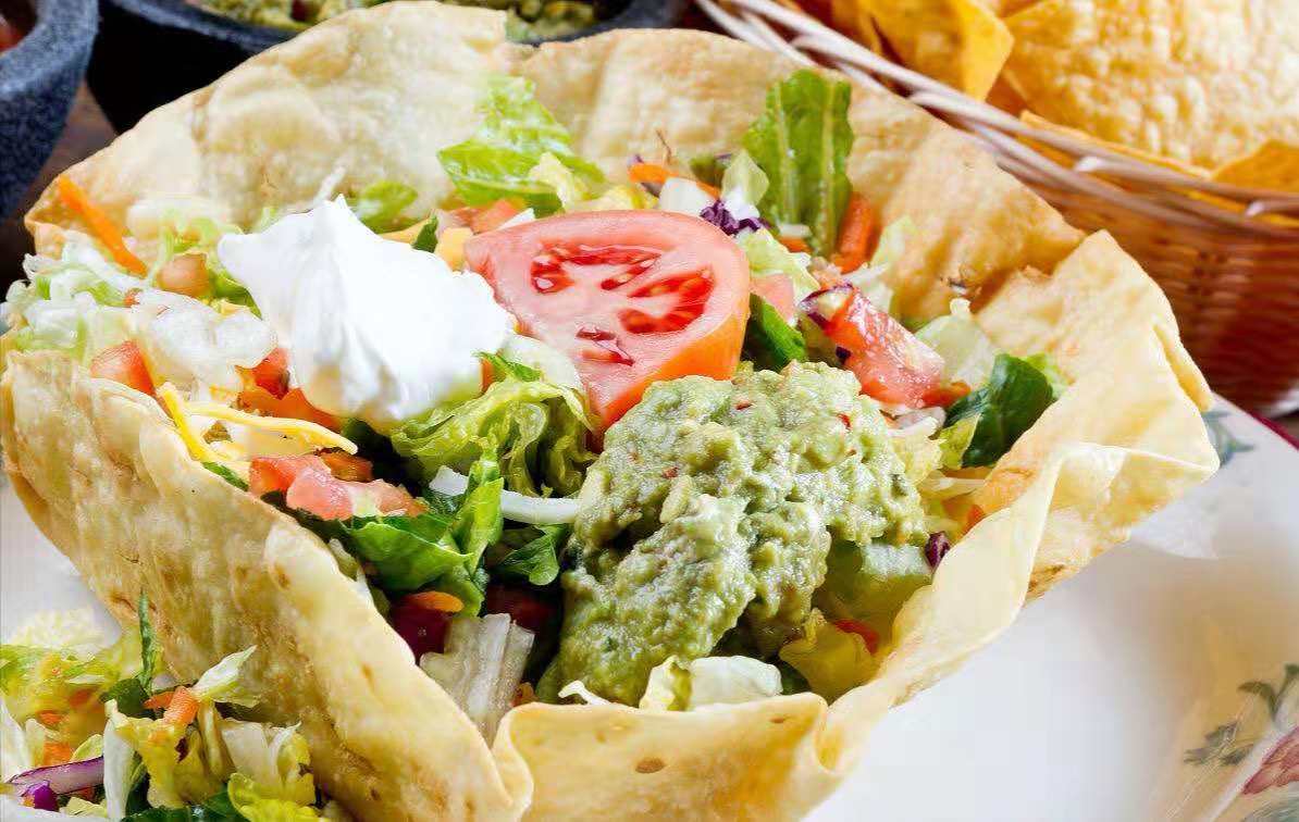 墨西哥小吃沙拉,味道美味,我们制作出来的绝对与众不同