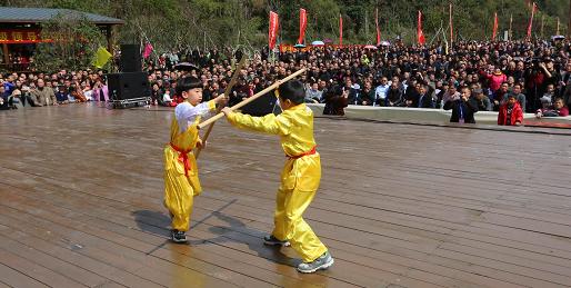 曹村镇许岙村是武术之乡,在浙南地区马坦门的创始人了旺