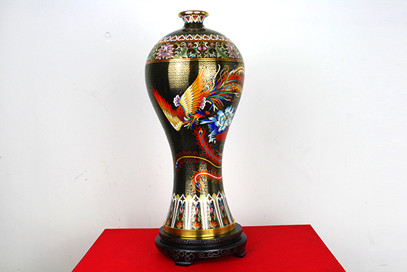 张同禄景泰蓝《凤舞九天》