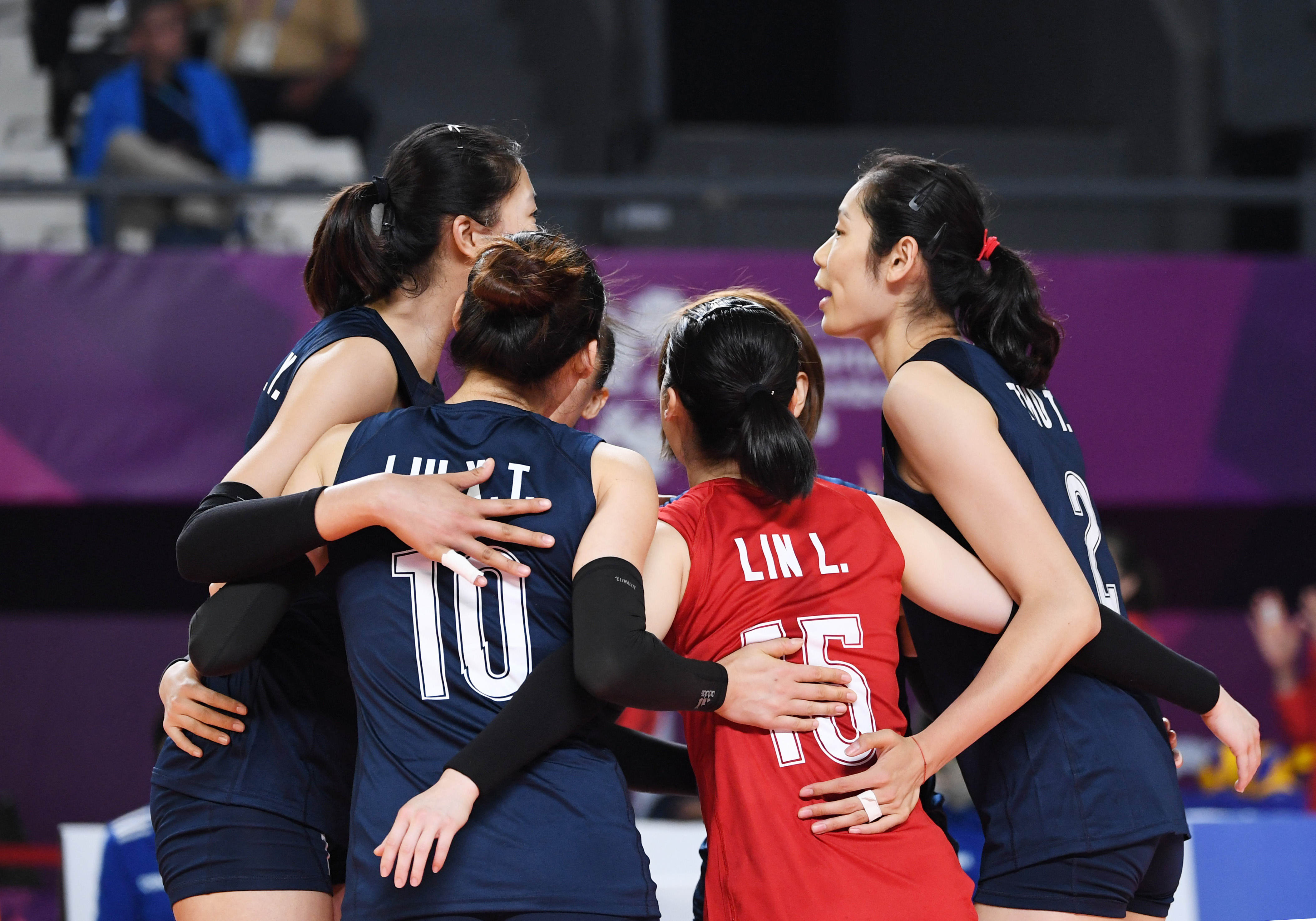 排球——女子小组赛:中国对阵中国台北(1)