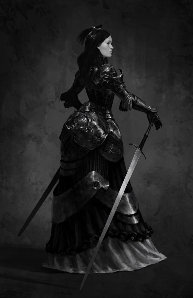 原画——欧洲风的原画人设,大气而又十分细腻的画风!