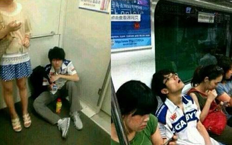 曾经地铁坐地上,如今却只能站着!若风六年对比照,faker也躺枪