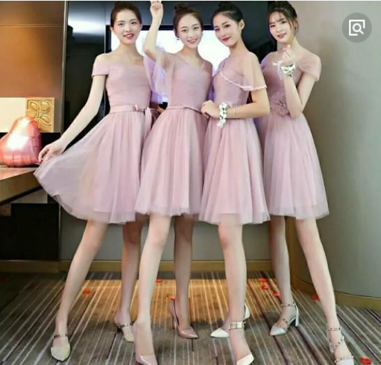 走红网络的天使伴娘团,全是大长腿,最美的是哪一组