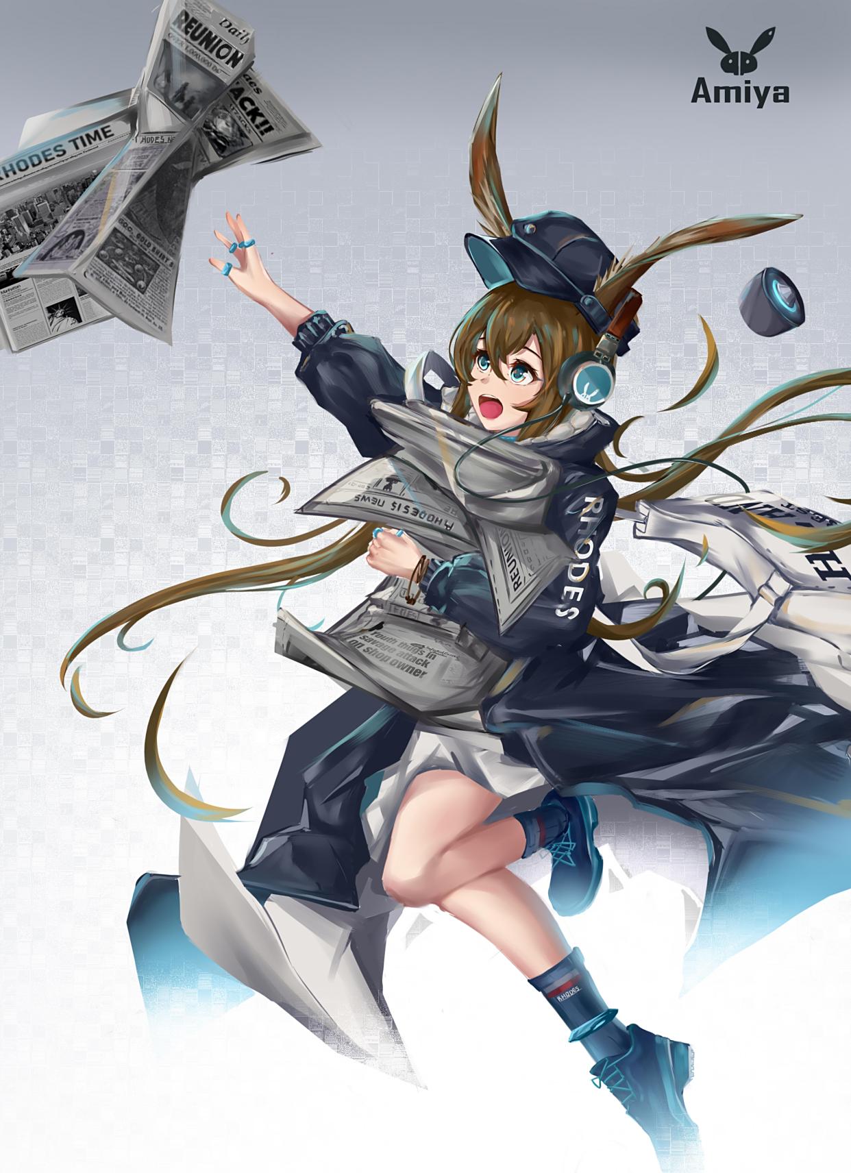 明日方舟阿米娅,受人爱戴的领袖小兔子