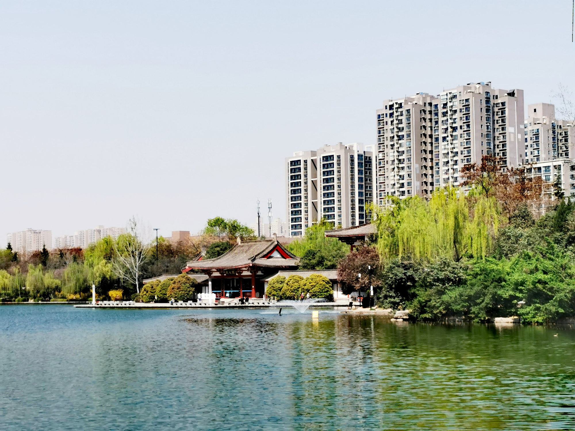 丰庆公园,风景如画