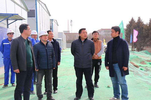 省公航旅集团董事长石培荣督查调研雷台景区文化旅游综合体项目