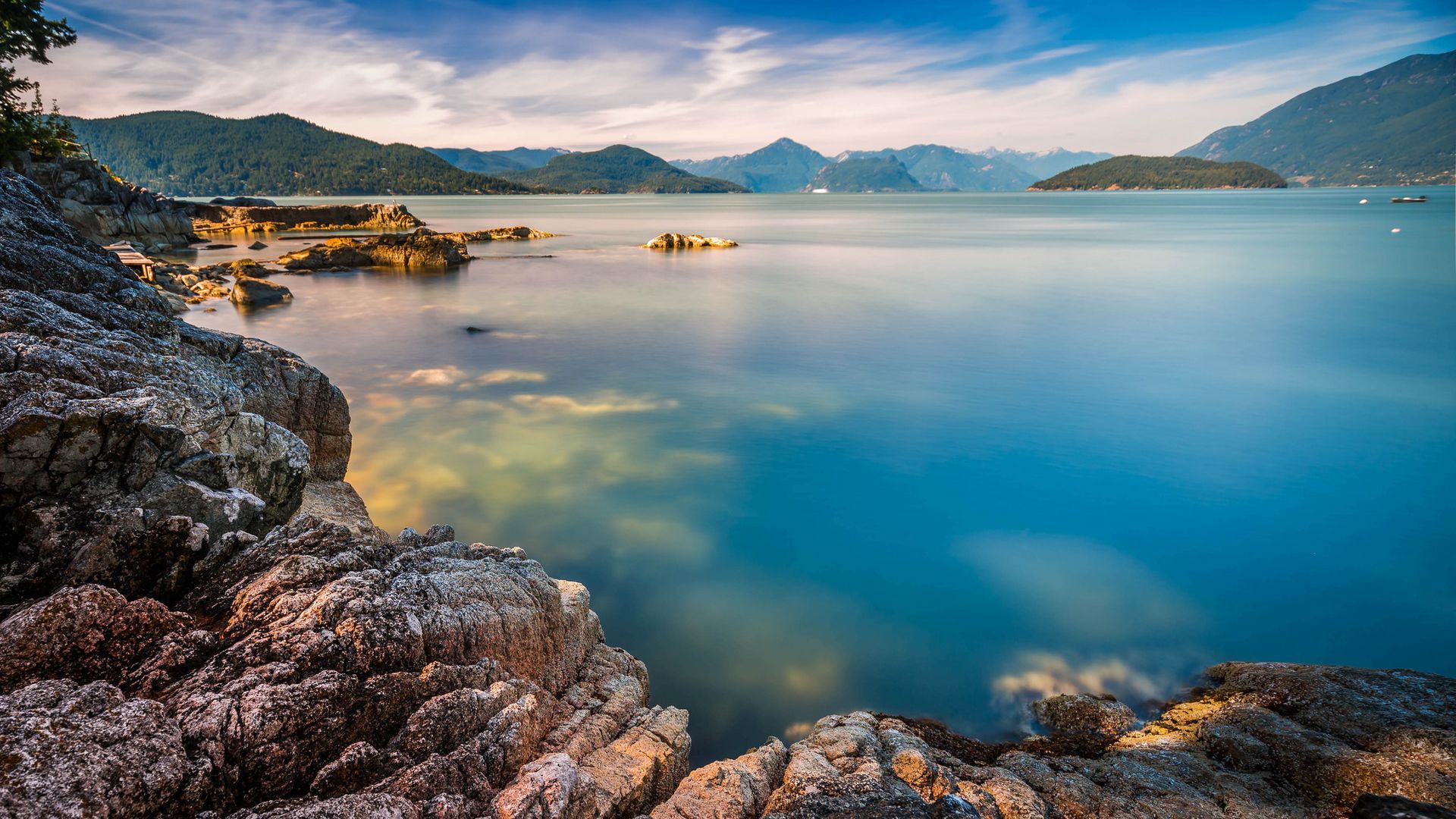 加拿大马蹄湾梦幻海边风景,有机会一定要去欣赏一下!