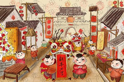 关于春节的这些习俗,原来是这么来的