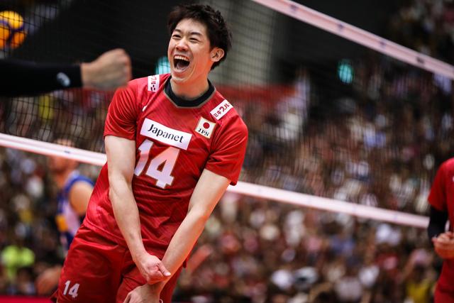 4. 日本男排主攻石川佑希