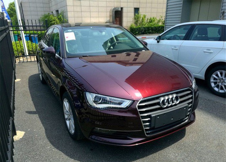 我的紫色奥迪a3提车作业,工作稳定收入提高后的第三辆座驾