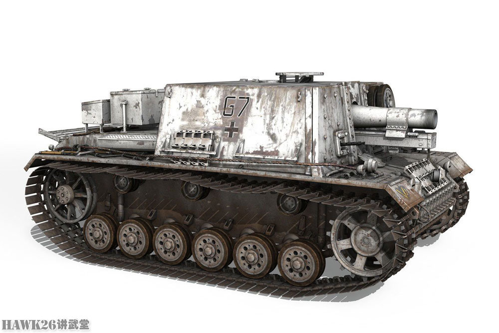 二战德军负责"卖萌"的存在 33b突击步兵炮 仅存一辆就在库宾卡