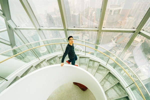 重庆有座可以和神仙"约会"的高楼,全景落地玻璃窗,美呆了!