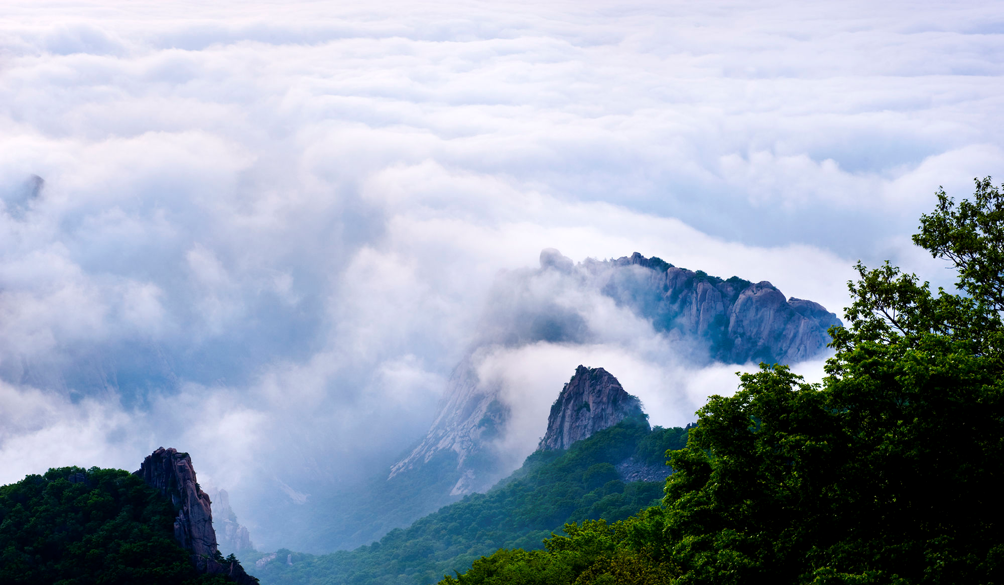 祖山,塞北小黄山,一座神秘而美丽的山峰