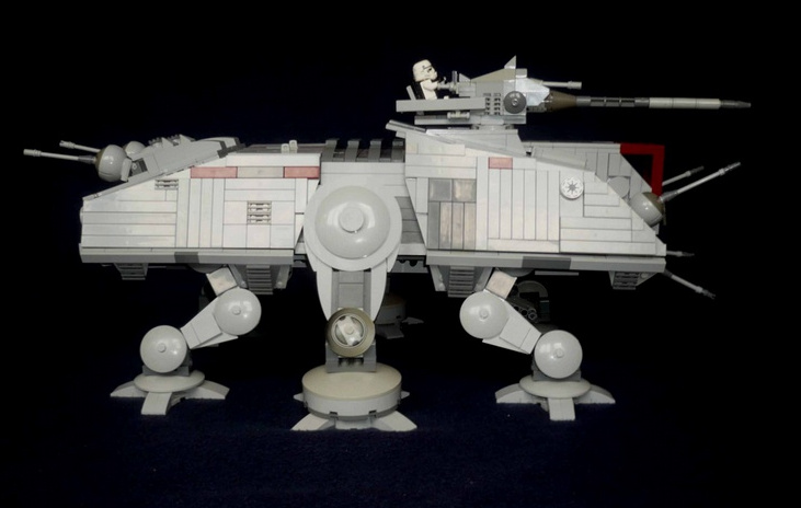 乐高版"at-te"步行机