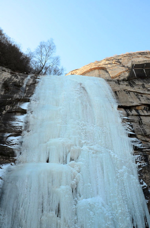 保定阜平天生桥一个美轮美奂的地方
