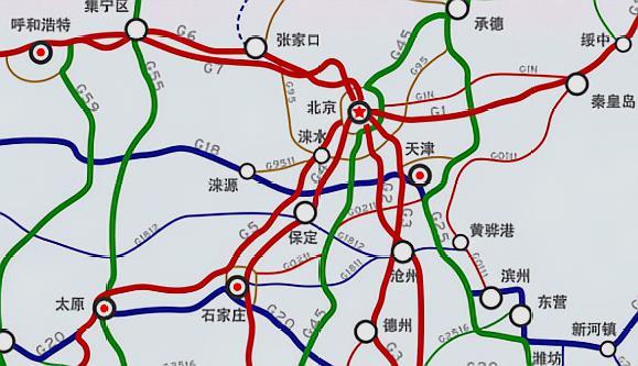 河北高速公路规划2030图片