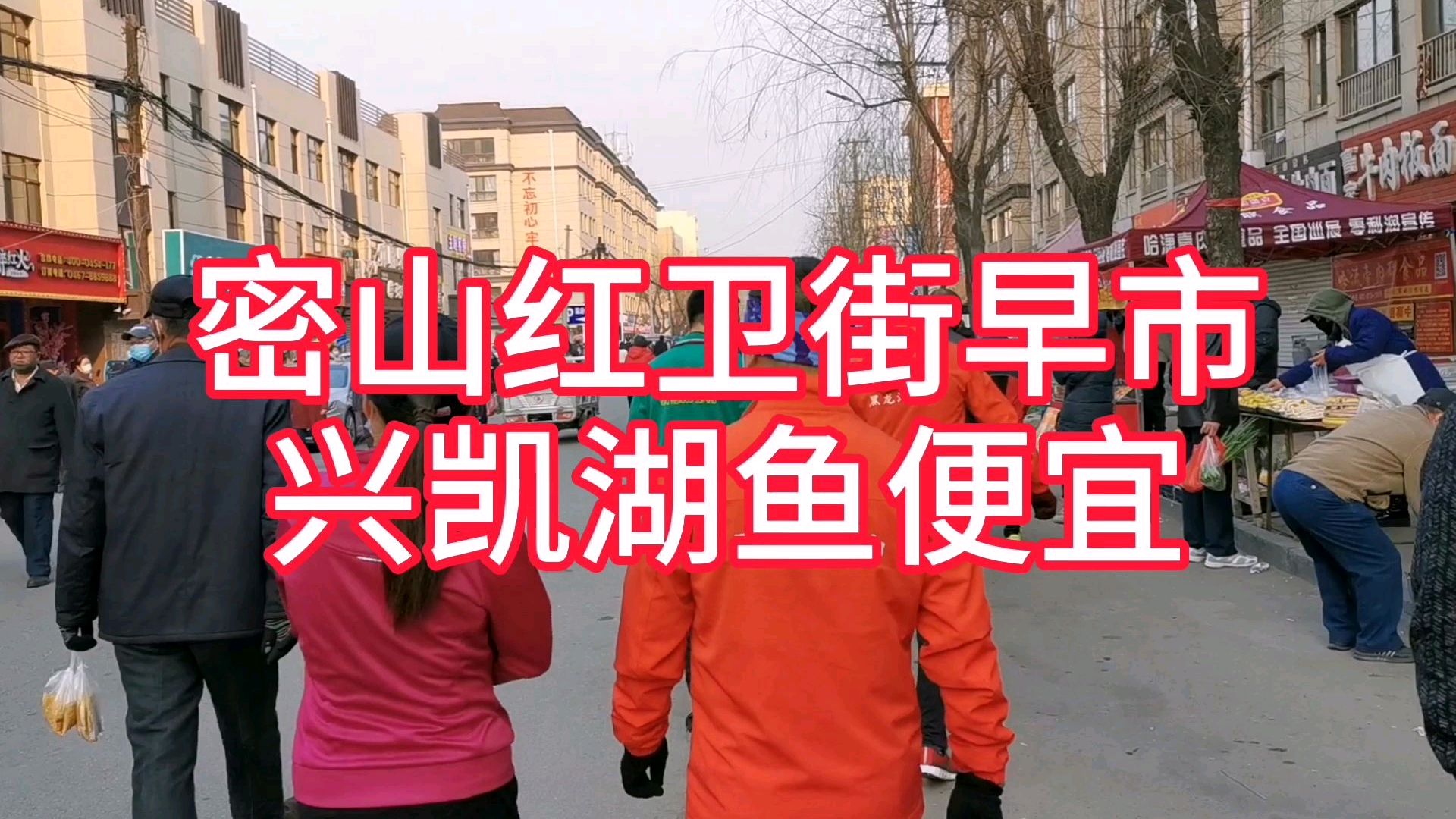 黑龙江密山红卫街早市,兴凯湖鱼便宜,小吃种类多价钱实惠