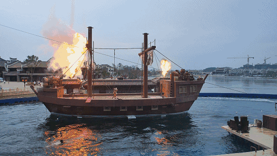 黑石号特技首秀丨火焰的洗礼!水神的祝福!