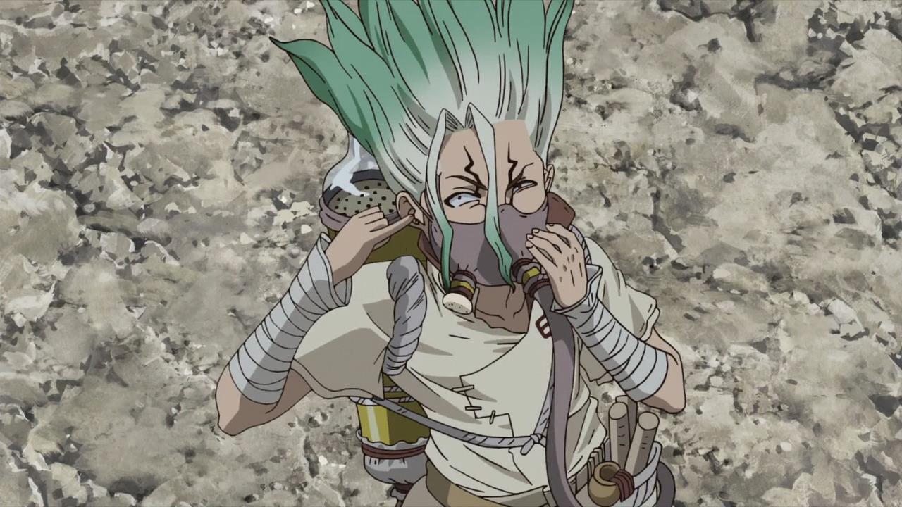 石纪元动画:狮子王司定下攻击石神村的时间,杠和大树暂时安全