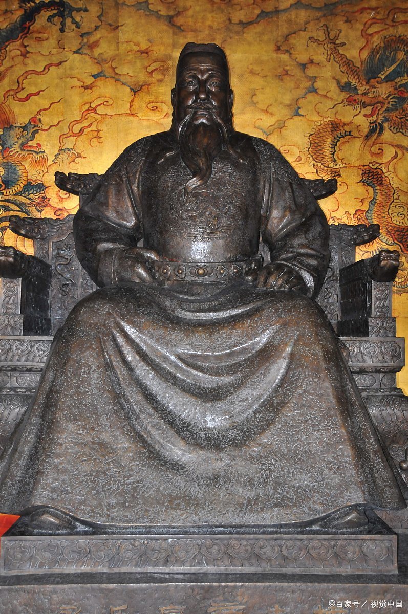宿州永乐大帝雕像图片