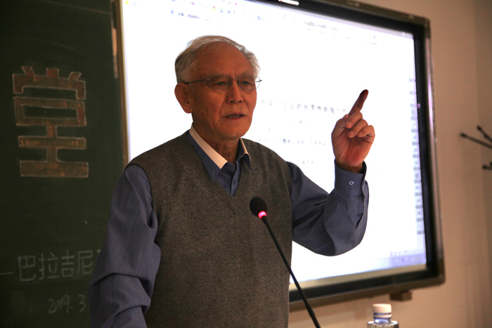 巴拉吉尼玛讲述成吉思汗文化.