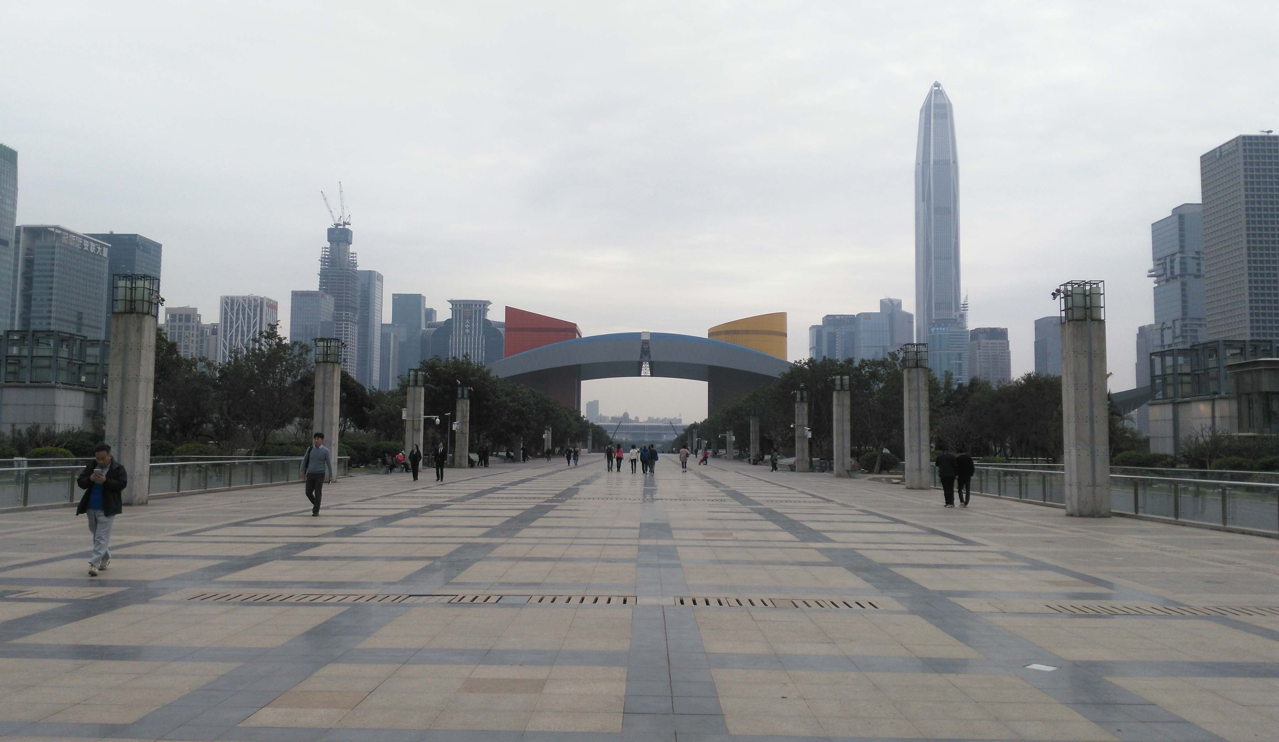 新年伊始,带你们到深圳市民中心去看高楼啦