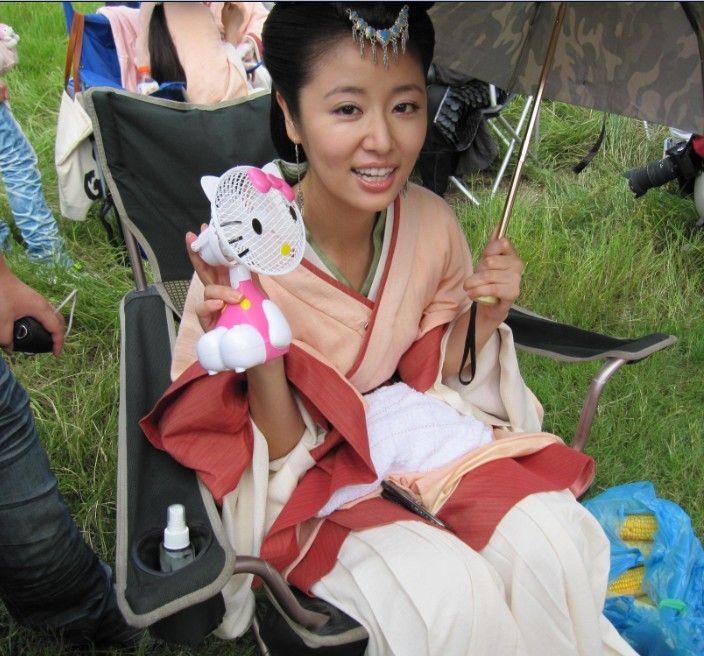 《美人心计》幕后花絮,非常有趣,让你见识一下林心如的少女心