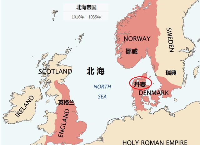 丹麦童话破灭,不可一世的北海帝国,究竟被谁打得缩成一团?