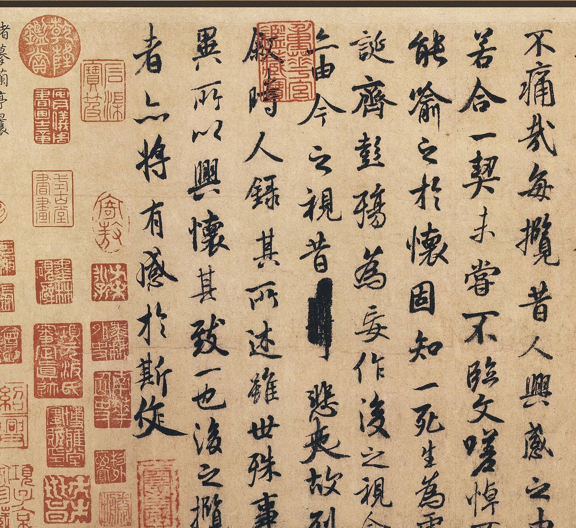 高考女状元临摹《兰亭序》,以假乱真,书法家:多年之后又是文物