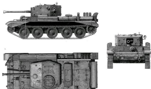 英国"克伦威尔"巡航坦克
