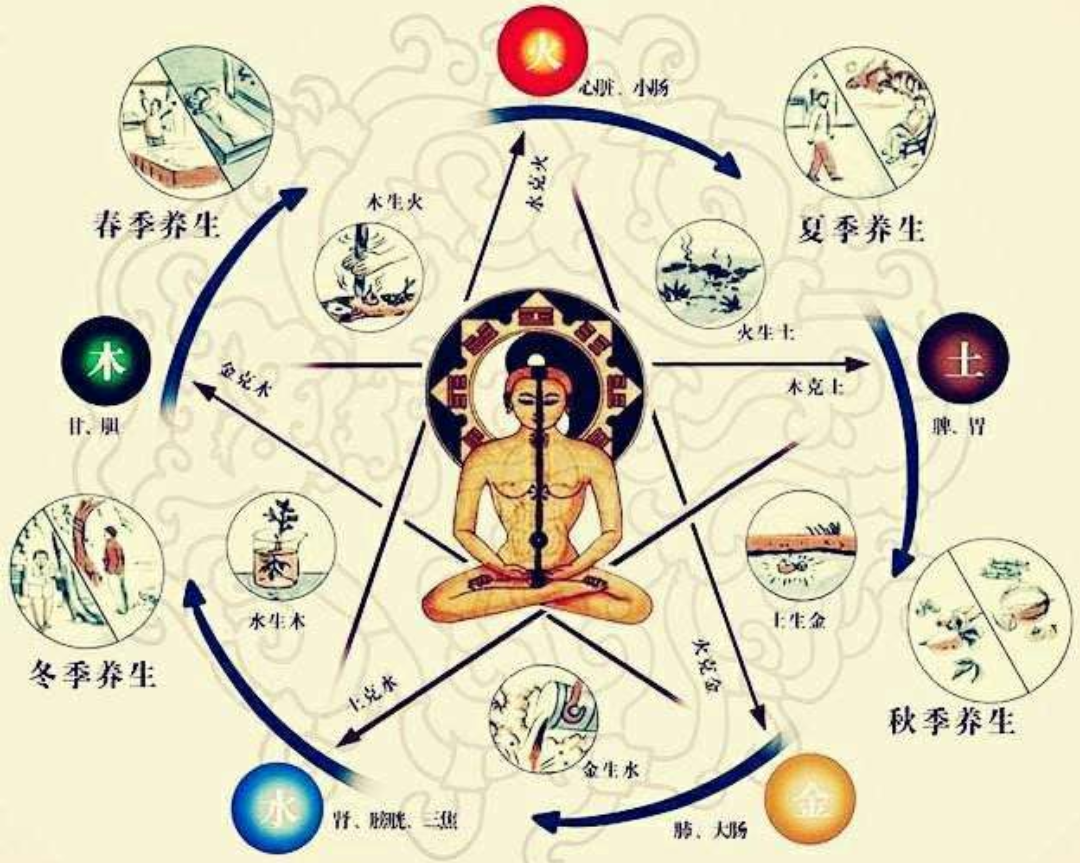 《黄帝内经》:人,是阴阳对立的统一体,在生命开始时已经决定了