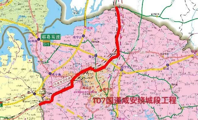 重磅!咸宁这些道路规划曝光,除了107国道外还有更多改建扩建消息!