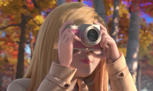 《熊出没》变形记中第一美女登场,金发碧眼,连赵琳都比不上!