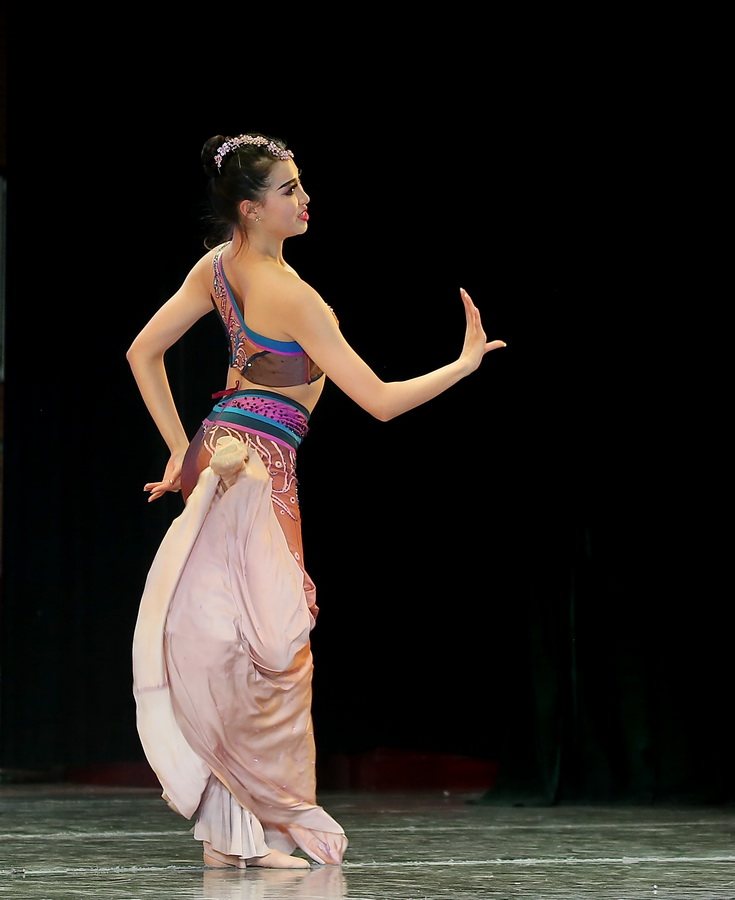 傣族舞姿势图片