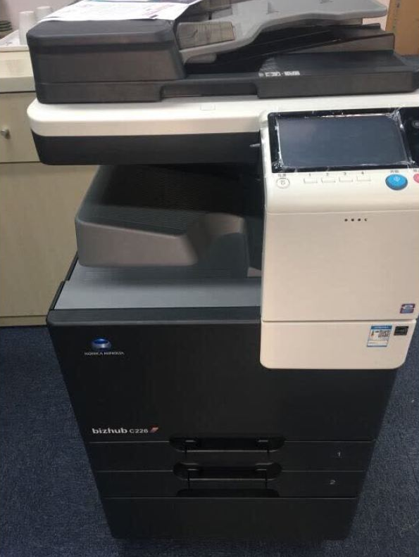 深圳宝安柯美c226彩色复印机租赁商用
