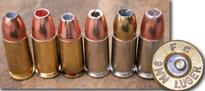 小子弹大花样,9mm帕拉贝鲁姆手枪弹的主要两个弹种和应用