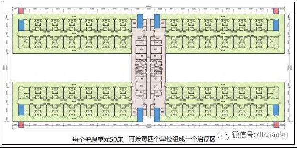 火神山医院布局图图片