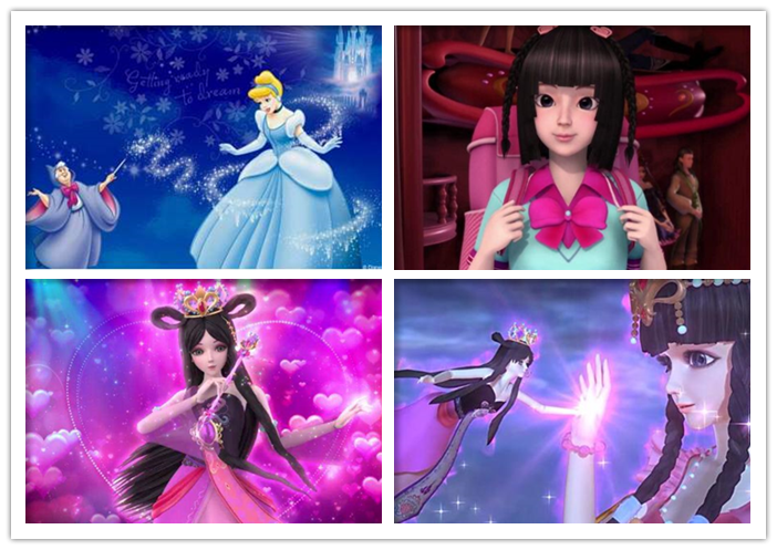 叶罗丽:王默和齐娜变身后的裙子上,藏着和灰姑娘一样的魔法