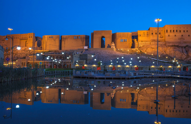 在伊拉克的埃尔比勒城堡,真的很漂亮