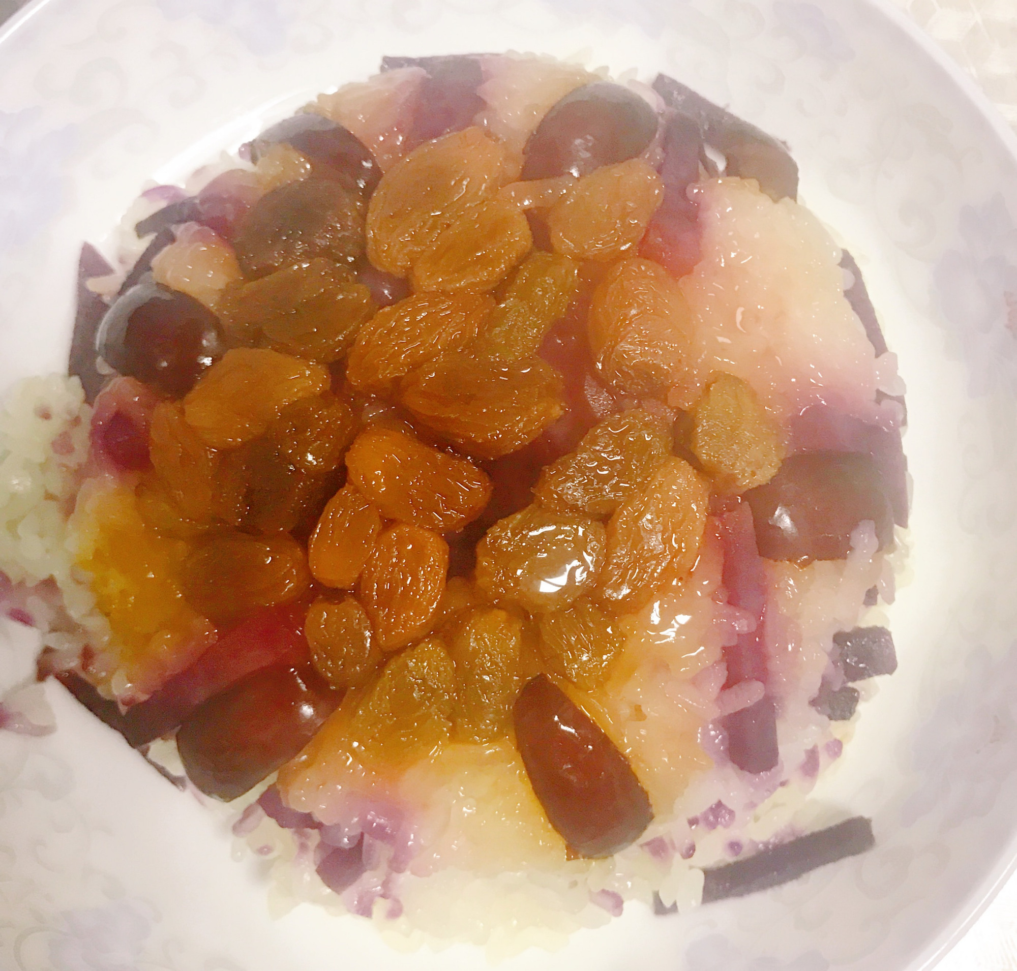 儿时的味道——甜米,也叫八宝饭,糯米饭