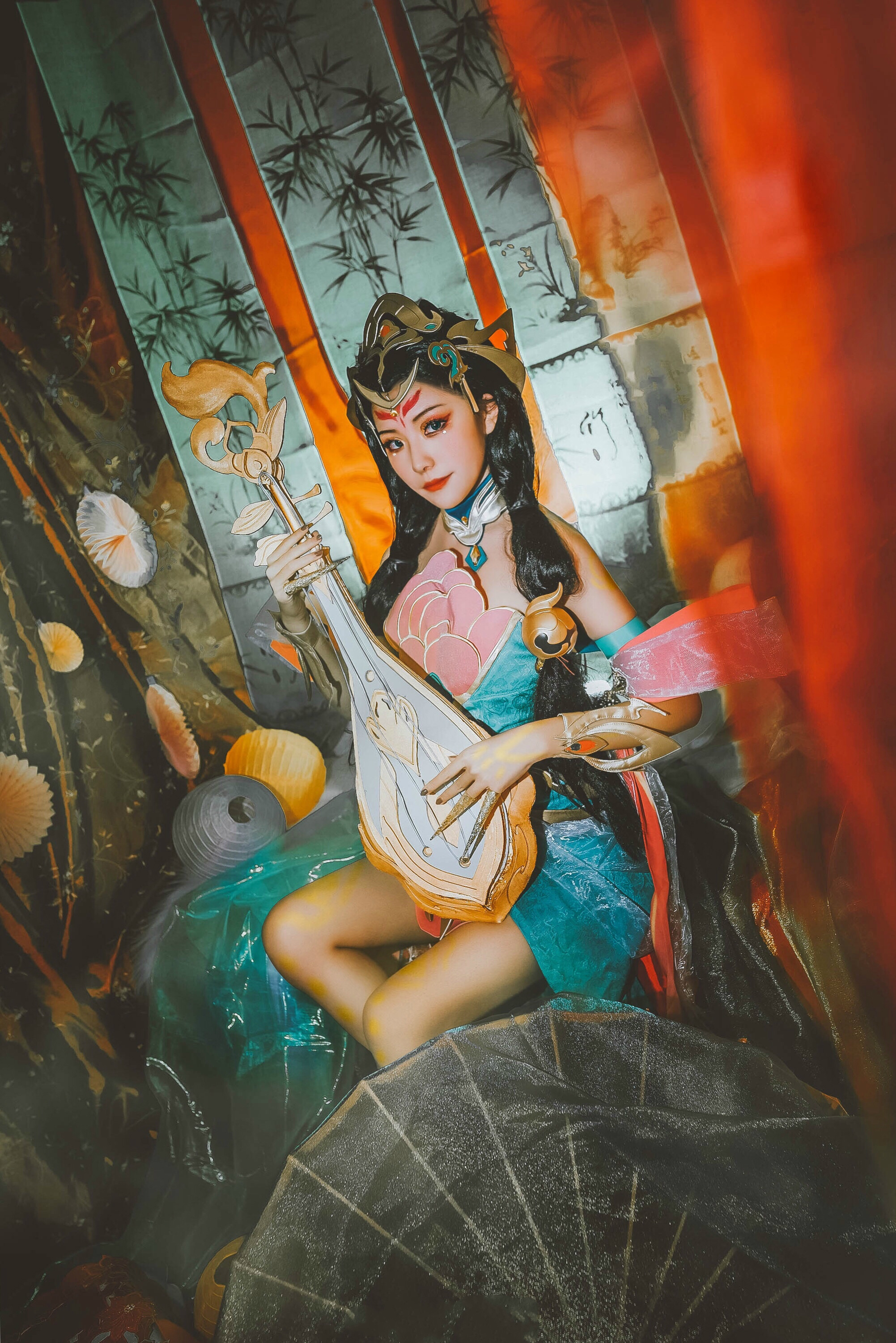 王者荣耀:高颜值博主cos杨玉环遇见飞天,糟糕,是心动的感觉!