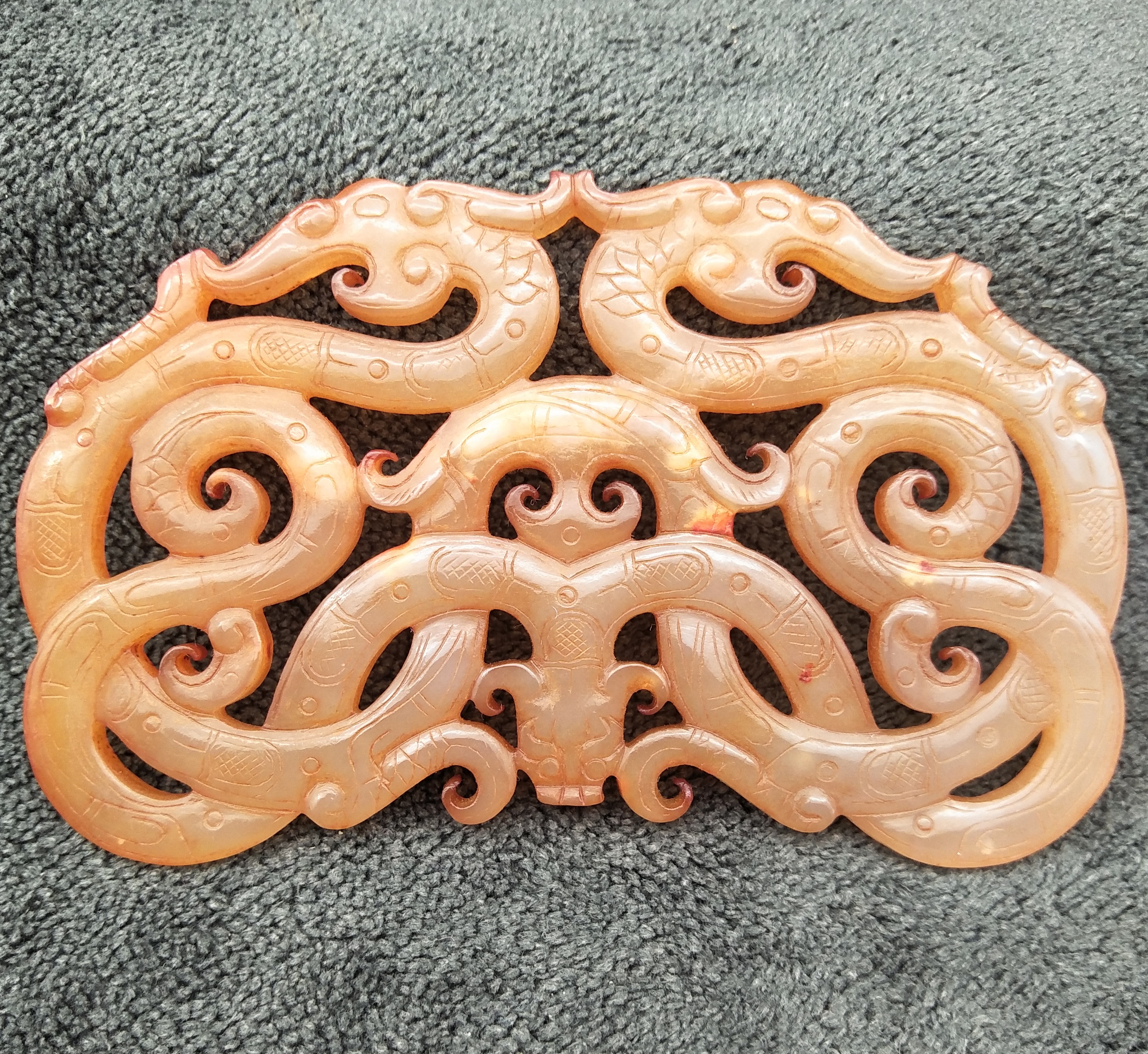 精美的自藏战国组玉佩分享