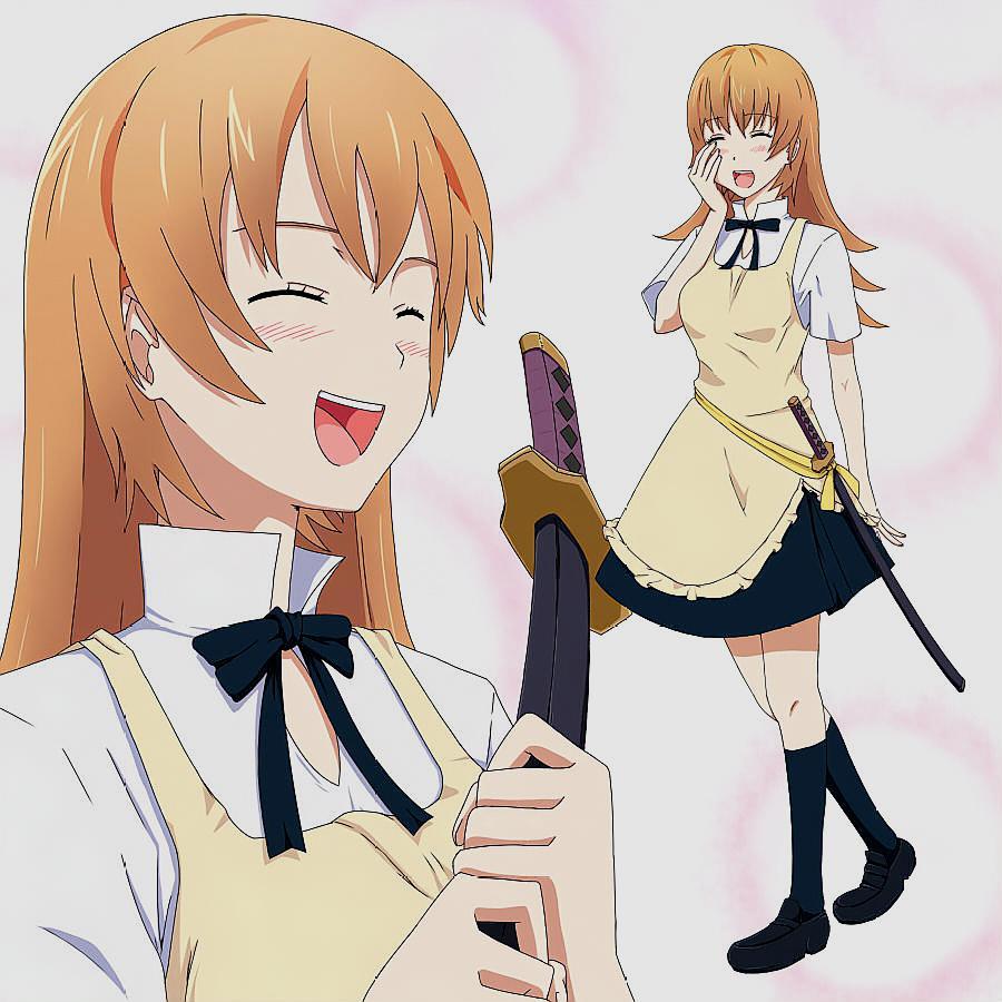 盘点动漫中动不动就拿刀的可爱美少女们,你还要全部带走吗