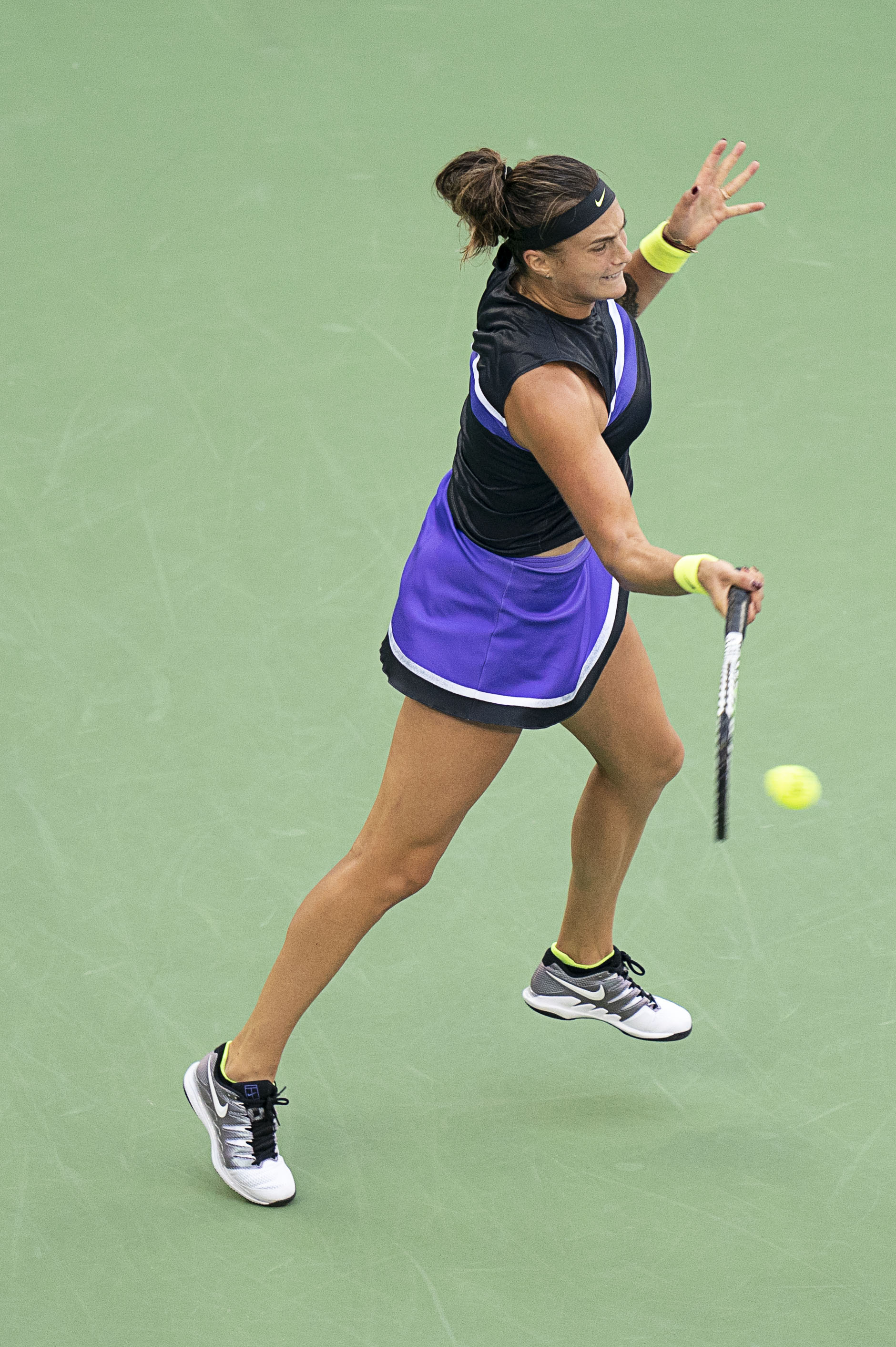 网球——武汉公开赛:萨巴伦卡获得女单冠军