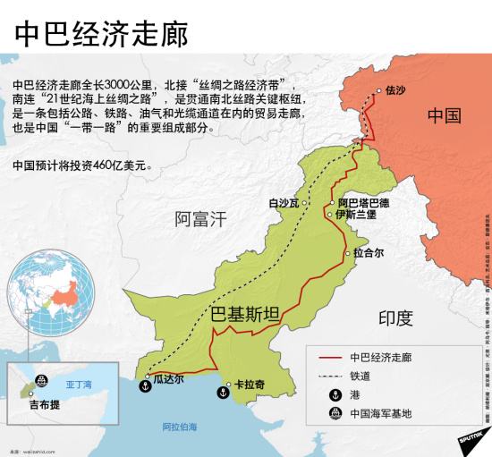 地图看世界;克什米尔地区是南亚地区的火药桶