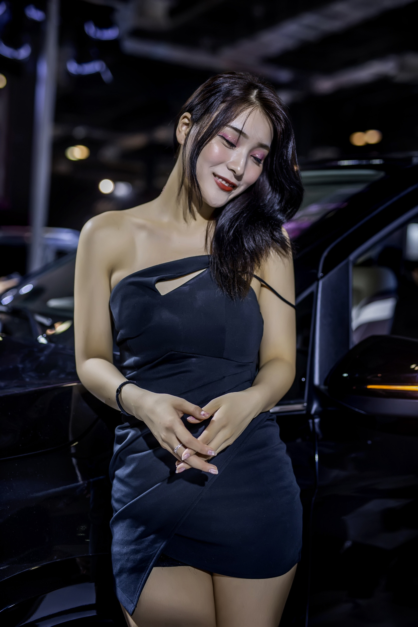 人像摄影车模的诱惑