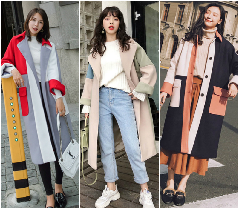 "撞色大衣"玩转潮流,18套冬季穿搭示范,给你与众不同的气质
