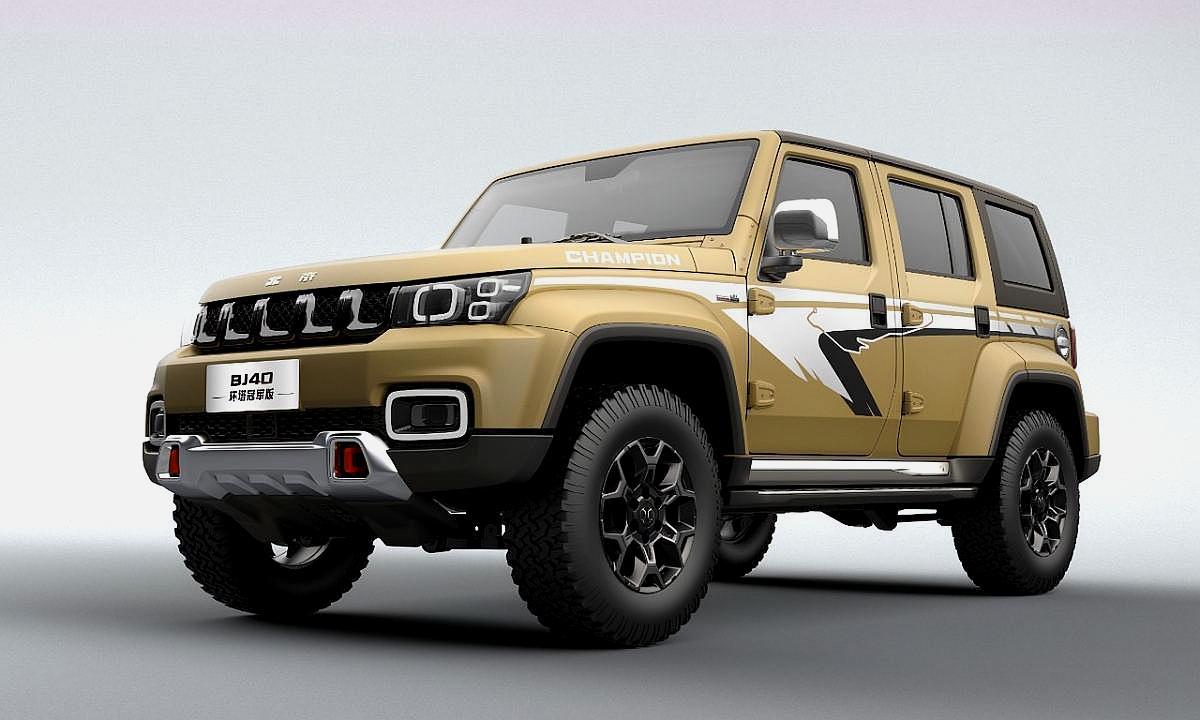 北汽出一款"沙漠王",2.3t 6at 四驱,比普拉多便宜一大半